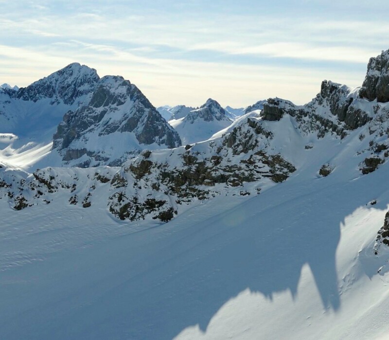 Snowboarden am Arlberg - schneesicheres Skigebiet