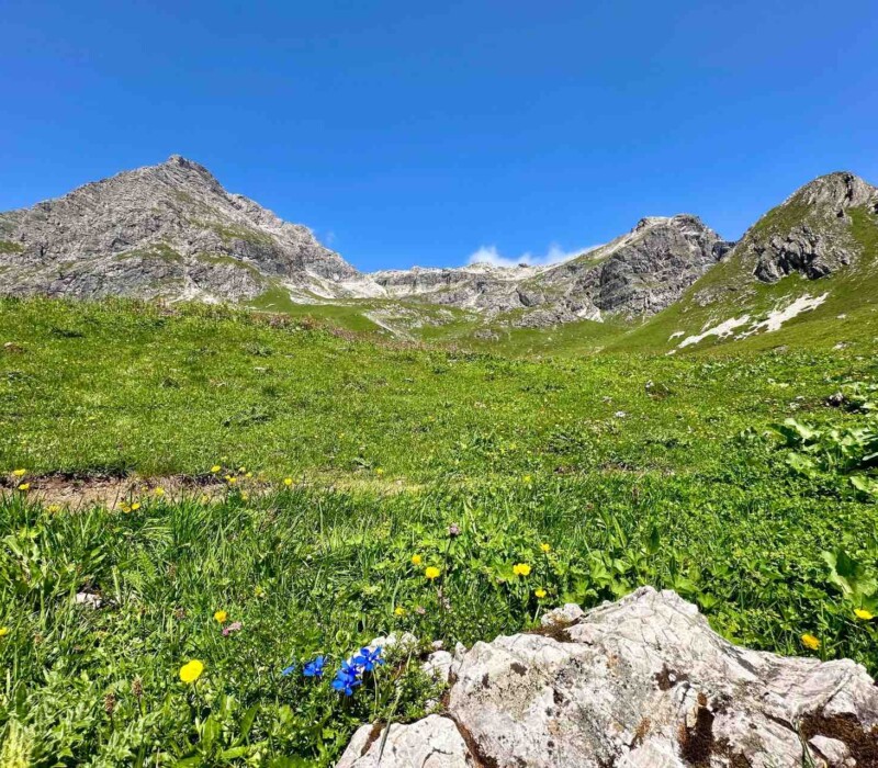 Wanderurlaub am Arlberg – einzigartige Wanderwege zum Widderstein und zur Widdersteinhütte – traumhafte Wanderungen im gesamten Gebiet in Vorarlberg in Österreich