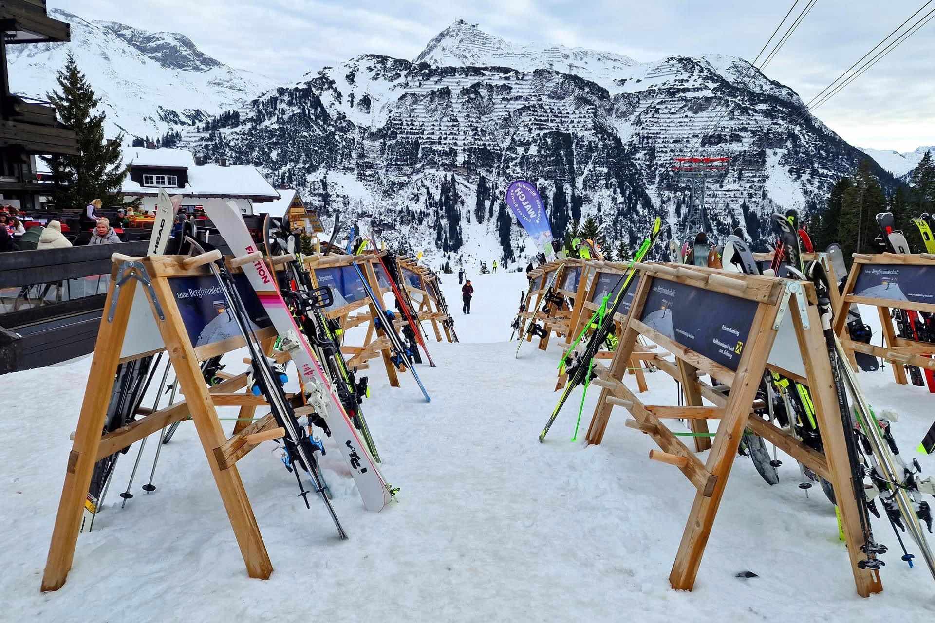 Skiurlaub in Österreich - traumhaft schönes Skigebiet am Arlberg - schneesicher von Dezember bis April