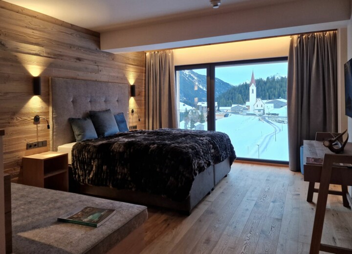 Bergblick Chalet in österreich mieten - die schönsten Chalets im Skigebiet - traumhafte Lage auf 1.500 m Höhe am Arlberg